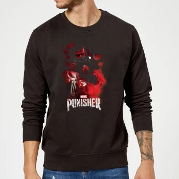 Image of Marvel The Punisher Sweatshirt - Black