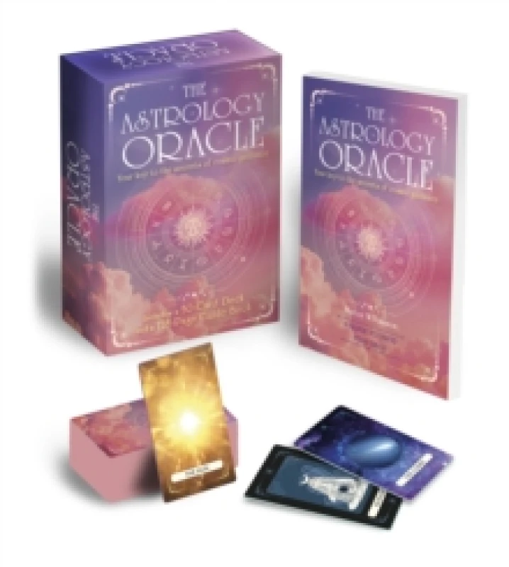 Image of The Astrology Oracle Book & Card Deck : Includes a 50-Card Deck and a 128-Page Guide Book Paperback / softback