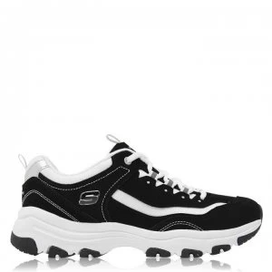 Image of Skechers Icon Dlite Ladies Trainers - Black/White