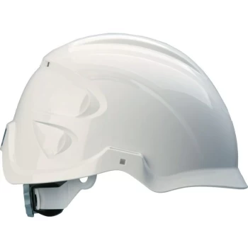 Image of Ratchet Vented White Nexus Core Helmet S16E - Centurion