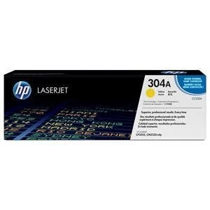 Image of HP 304A Yellow Laser Toner Ink Cartridge