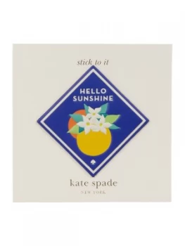 Image of Kate Spade New York Ashe place hello sunshine sticker Multi Coloured