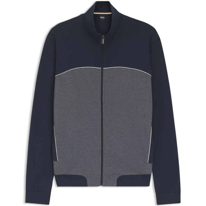 Image of Boss Tracksuit Jacket Dark Blue 403 male M
