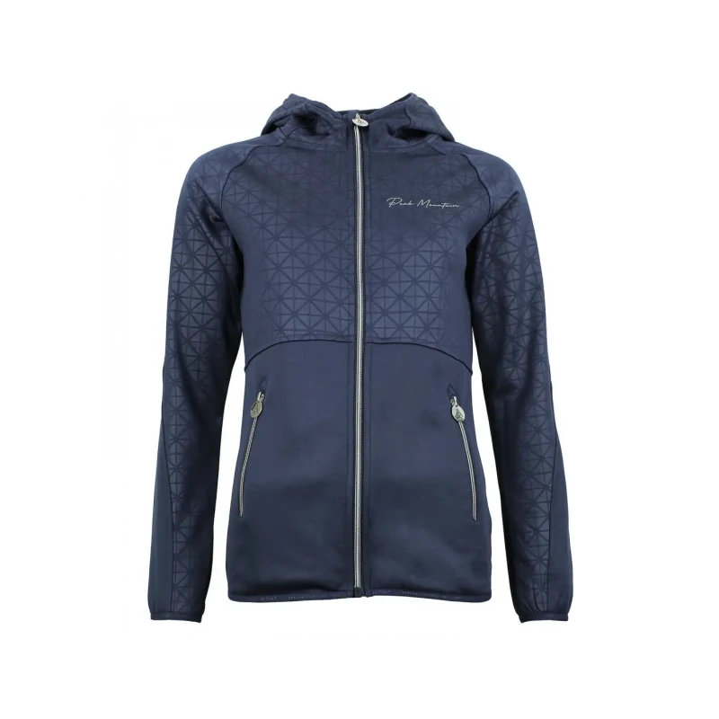 Image of Womens jacket Peak Mountain Polarshel Amonwz Bleu Female S