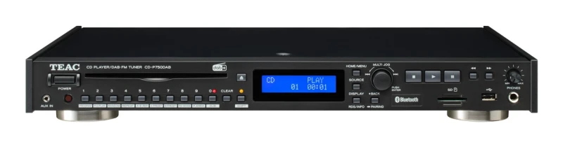 Image of TEAC CD-P750DAB-B CD player Black CD recorder