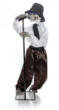 Image of Singing Animated Blues Skeleton