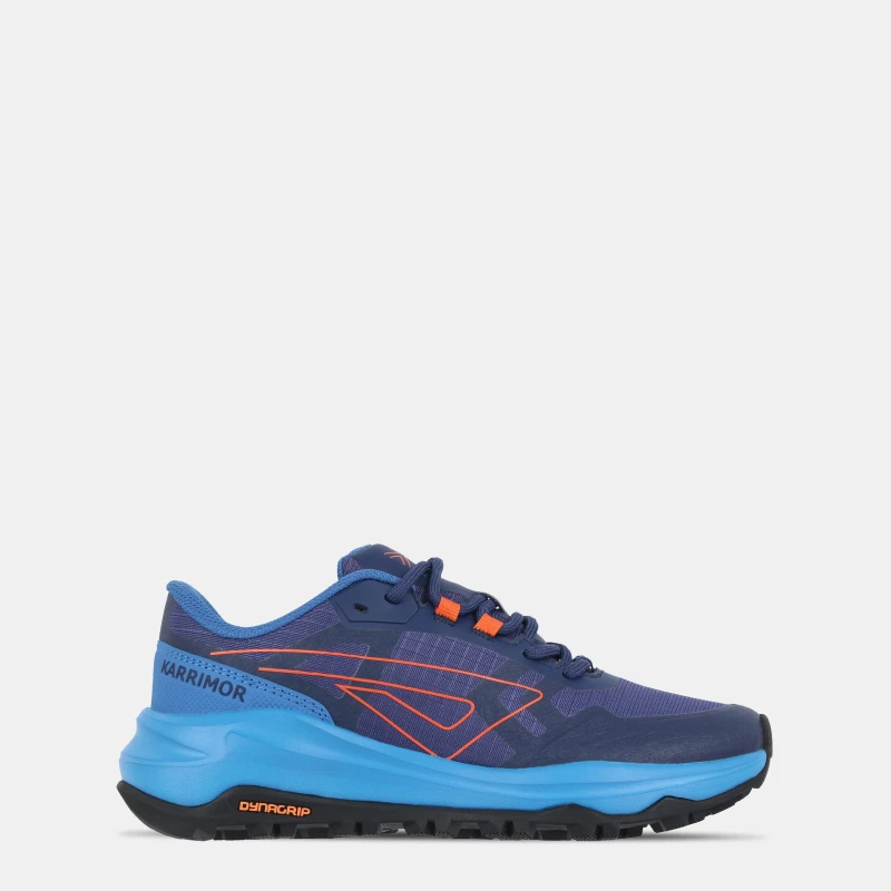 Image of Karrimor Tempo Trail Trainers Boys Blue/Orange male 5.5 (38.5)