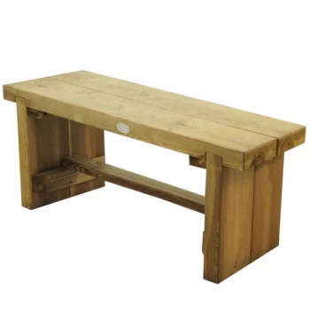 Image of Forest Garden Forest Double Sleeper Bench - 1.2m Wood