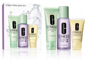 Image of Clinique 3 Step Intro Kit Skin Type 2