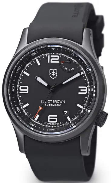 Image of Elliot Brown Watch Tyneham - Black ELB-044