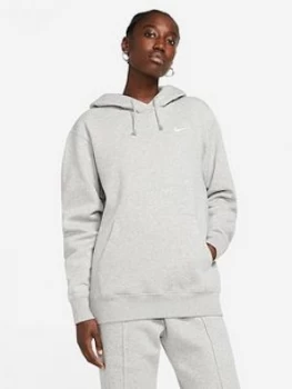 Image of Nike Nsw Essential Trend Hoodie - Dark Grey Heather