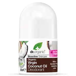 Image of Dr Organic Virgin Coconut Oil Deodorant 50ml