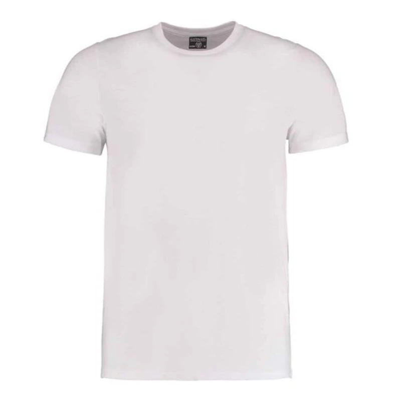 Image of Kustom Kit Mens Superwash 60 Degree T-Shirt in White Size: 2XL White Male 2XL