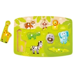 Image of Hape Jungle Peg Puzzle