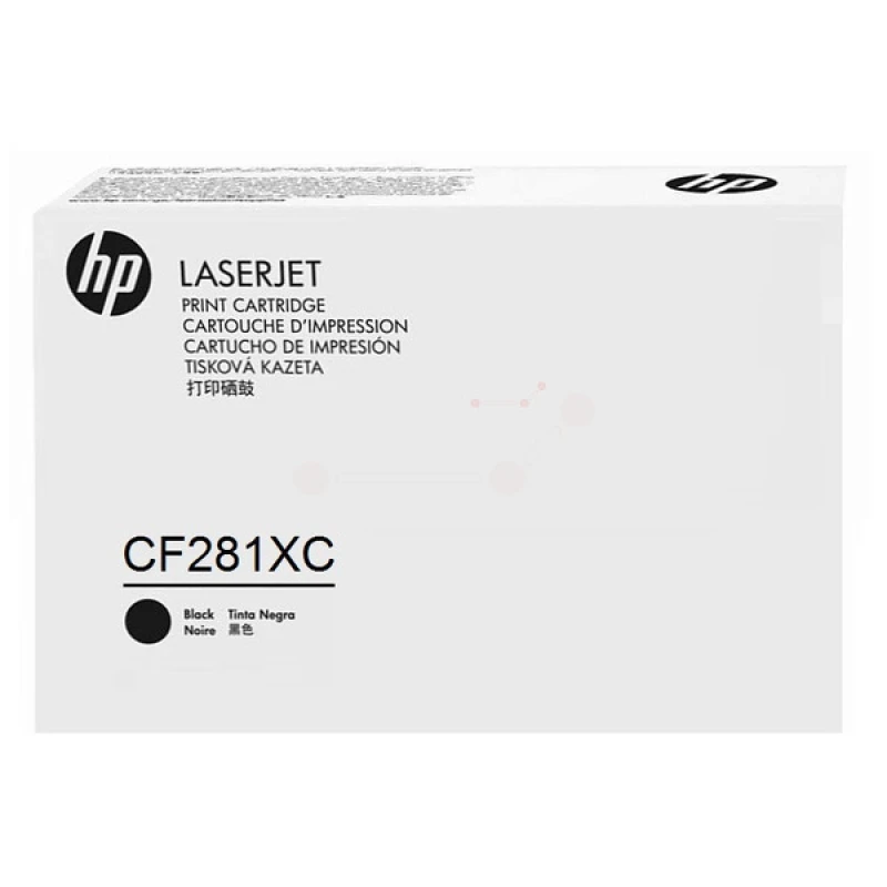 Image of HP CF281XC/81XC Toner cartridge Black Contract. 25K pages ISO/IEC 1975