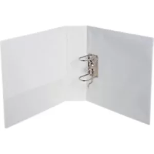 Image of Exacompta Kreacover Lever Arch File 80 mm Polypropylene 2 ring A4 White