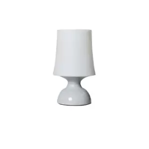 Image of Colmar LED Battery Operated Indoor and Outdoor Touch Lamp in Grey