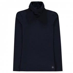 Image of Benetton Benetton Turtle Neck Jumper - 13C Navy