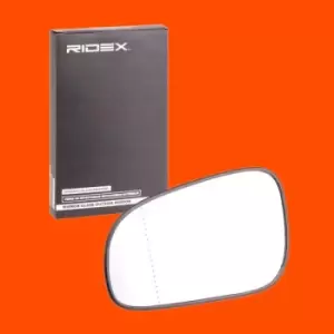 Image of RIDEX Wing Mirror Glass 1914M0109 Side Mirror Glass,Mirror Glass VOLVO,V70 II (285),S60 I (384),S80 I (184)