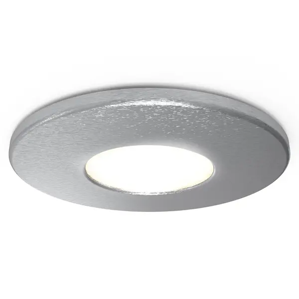 Image of 4lite 4lite IP65 LED Downlight Bezel - Satin Chrome 4L1/2101