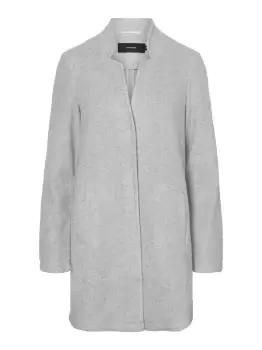 Image of VERO MODA Transitional Coat Women Grey
