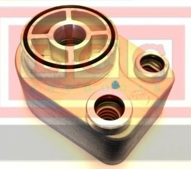 Image of LCC LCCM02014 Oil Cooler with gasket/seal Oil Cooler,engine oil (469)