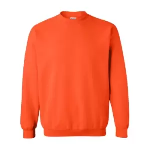 Image of Gildan Heavy Blend Unisex Adult Crewneck Sweatshirt (2XL) (Orange)