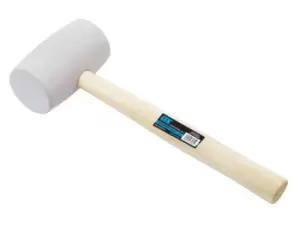 Image of OX Tools OX-P081816 16oz Pro White Rubber Mallet