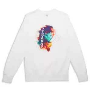 Image of Marvel Dr Strange Vertical Sweatshirt - White - S