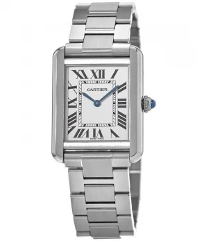 Image of Cartier Tank Solo Small Size Womens Watch W5200013 W5200013