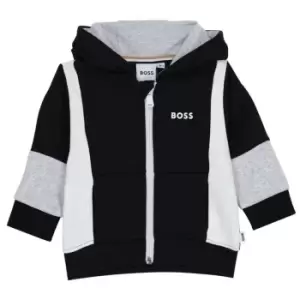 Image of Boss Boss Logo Zip Hoodie Infants - Black