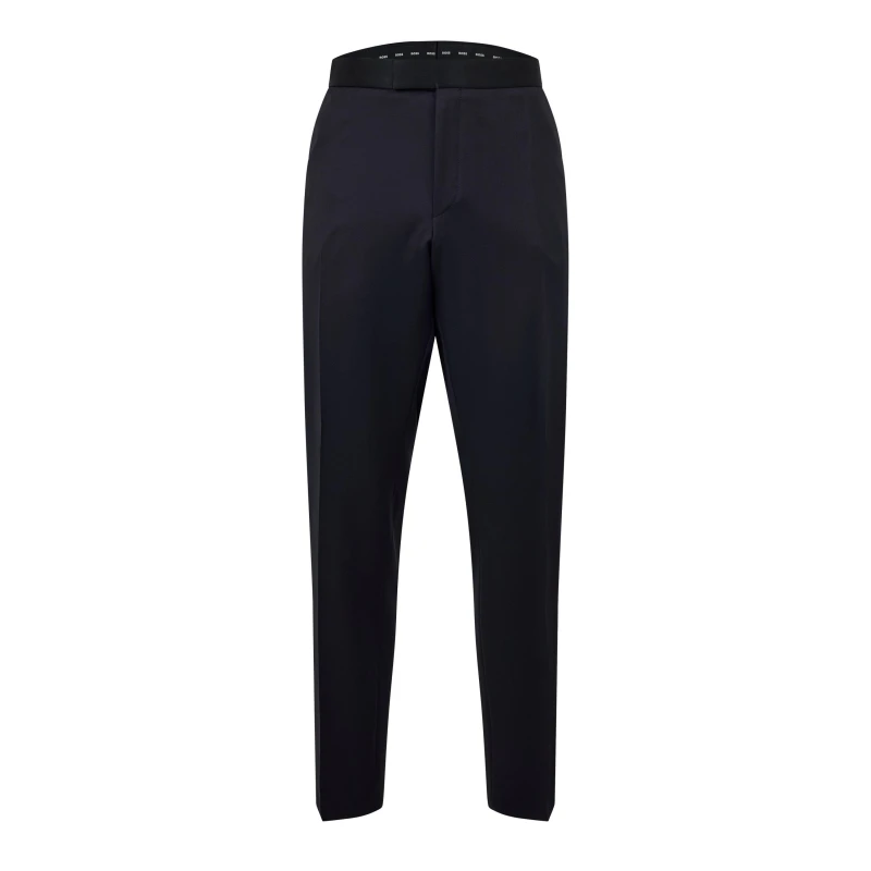 Image of Boss Genius Tuxedo Trousers Dark Blue male 33L (44L)