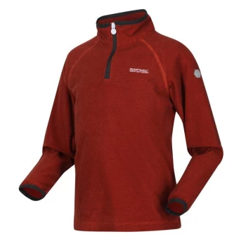 Image of Regatta Loco Half Zip Fleece - CajunOra/Blk