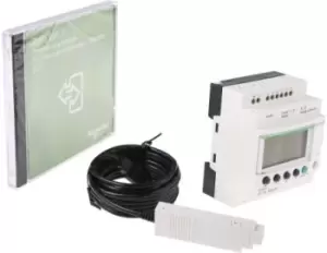 Image of Schneider Electric Zelio Logic 2 PLC CPU - 6 (Up 6 Digital, Up 4 Analogue) Inputs, 4 (Relay) Outputs,