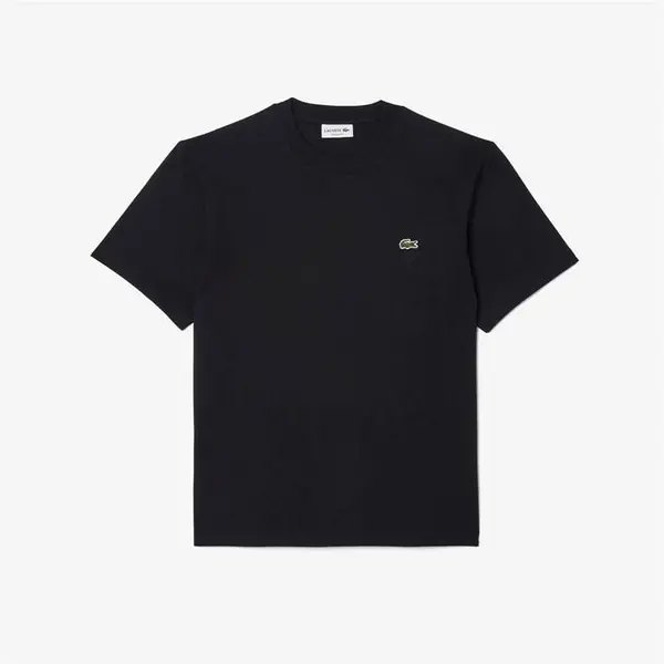 Image of Lacoste Small Logo T-Shirt - Black L