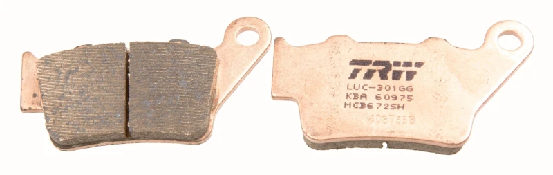 Image of TRW MCB672SH Brake pad set Brake Pad Set,disc brake (402)