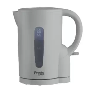 Image of Tower Presto Grey 2200W 1.7 Litre Electric Kettle