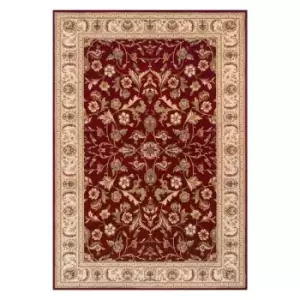 Image of Oriental Weavers Royal Classic Rug Red Gold Floral 636R 200X285cm