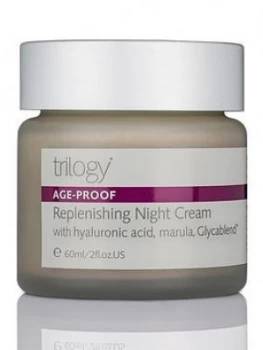 Image of Trilogy Age-Proof Replenishing Night Cream 60ml Jar