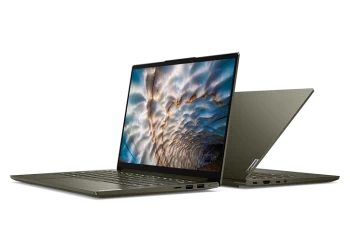 Image of Lenovo Yoga Slim 7 (14" Intel) 10th Generation Intel Core i5-1035G4 Processor (4 Cores / 8 Threads, 1.10 GHz,6 MB Cache)/Windows 10 Home 64/256GB M.2