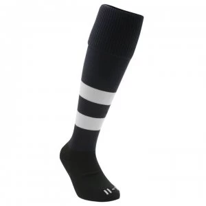 Image of Canterbury Hooped Rugby Socks Mens - Navy/White