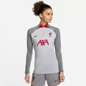 Image of Nike Liverpool Drill Top Womens - Grey