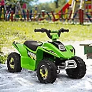 Image of Homcom Kids Ride On Car Steel Green