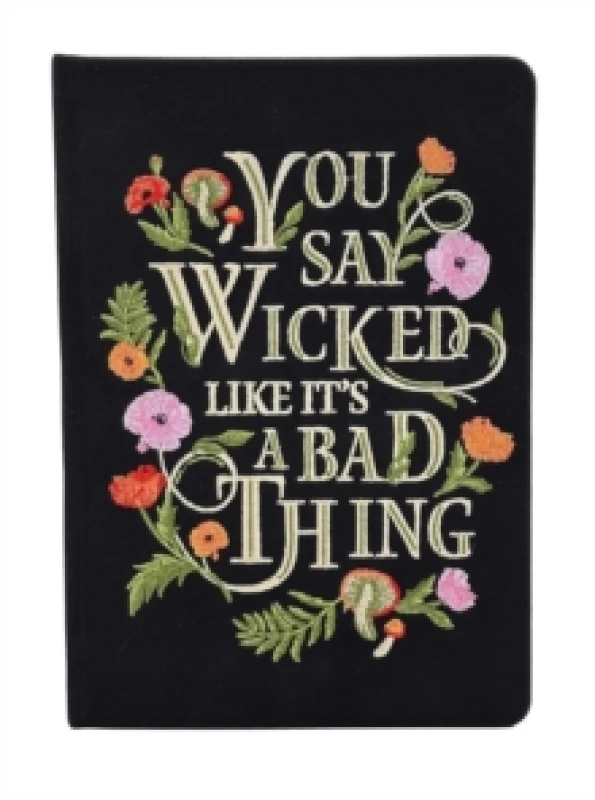 Image of Wicked Embroidered Journal Hardback