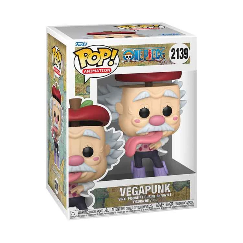 Image of AJ Toys & Books Funko One Piece POP! Animation Figure Dr Vegapunk