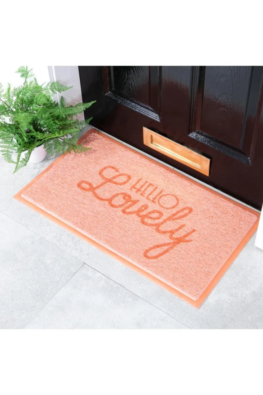 Image of Native Natural Hello Lovely Doormat (70 X 40Cm)