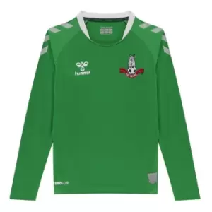 Image of Hummel Oldham Athletic Goalkeeper Shirt Juniors - Green