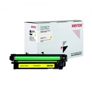 Image of Xerox Everyday Replacement For CE262A Laser Toner Ink Cartridge Yellow 006R03677