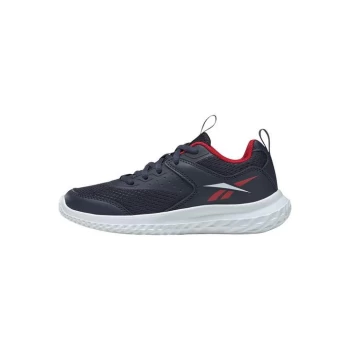 Image of Reebok Rush Runner 4 Shoes - Vector Navy / Noble Grey Met /