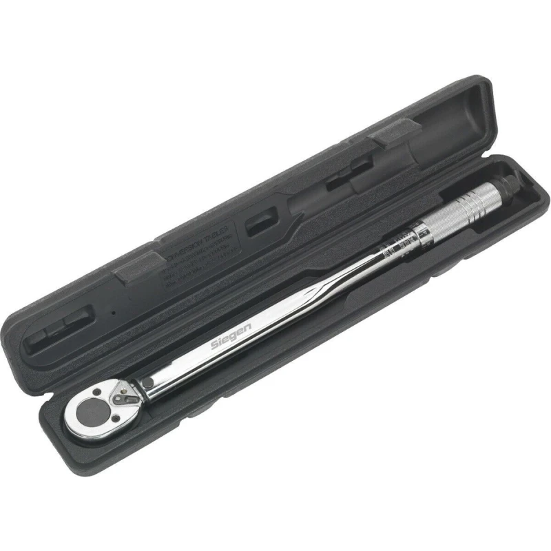Image of Loops Ratchet Torque Wrench - 1/2" Sq Drive - Twist Reverse - Hardened & Tempered Multi